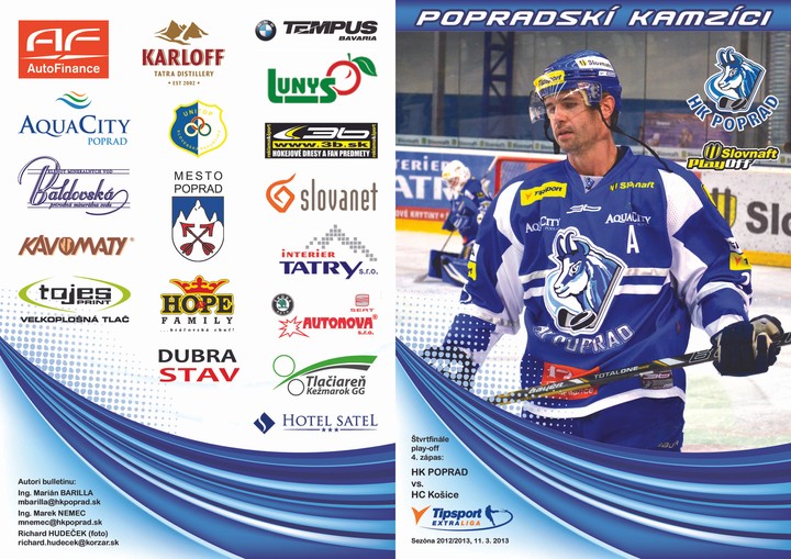 Popradskí kamzíci - HC Košice 4. zápas play-off